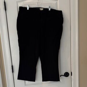 Anthropologie Women's Black Pants